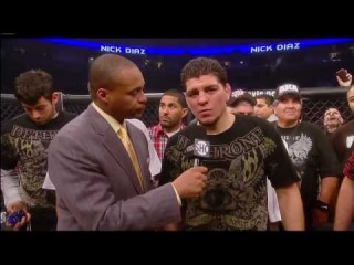 Nick Diaz VS Frank Shamrock HD Part 3 (Post Fight)