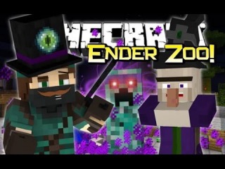 Обзор модов Minecraft #88 Ender Zoo Mod 1.8/1.7.10 - Спортсмены атакуют:)