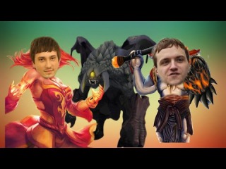 ДРЕД И СОЛО: Как убить Рошана Линой и Лионом | Dread Solo Lion Lina Roshan Dota 2