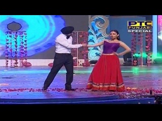 Diljit Dosanjh & Neeru Bajwa's Dance Performance | PTC Punjabi Film Awards 2014