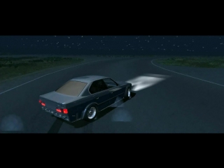 SLRR. Дрифт на BMW E34 M5.