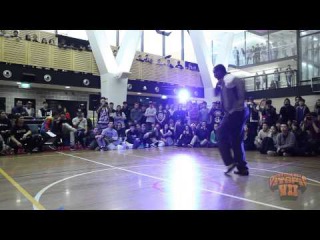 POPIN' PETE (EB/USA) | Judges Showcase | Destructive Steps 7 | Day Two | 1 vs 1 Popping