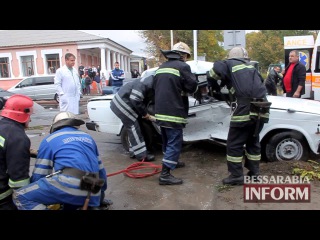 ДТП в Измаиле - Hyundai vs. VAZ