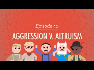 Kids' English | Aggression V. Altruism: Crash Course Psychology #40