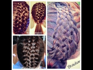 9 STRAND BRAID - LONG HAIR TUTORIAL