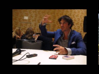 The Vampire Diaries- Ian Somerhalder, SDCC Press Room chat