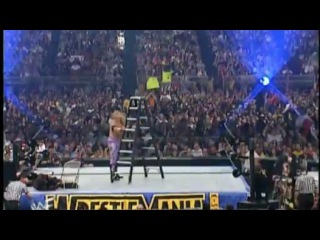 Tag Team Championship WM 17 TLC Match Edge and Christian vs The Dudley Boyz vs The Hardy Boyz (