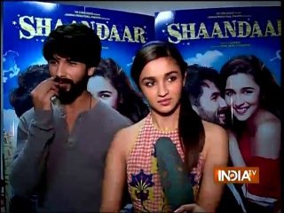Shaandaar: Shahid Kapoor and Alia Bhatt Exclusive Interview - India TV