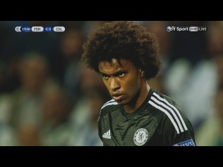 Willian vs Porto (Away) UCL 29/09/2015 HD