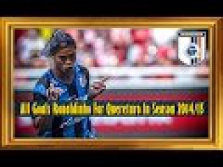 All Goals Ronaldinho For Queretaro In Season 2014/15