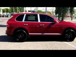 Porsche Cayenne S, Cayenne Red, Custom Stereo - Walk Around and Review