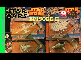 STAR WARS CELEBRATION Hot Wheels Die-Cast Space Ships - All About the Toys