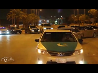 Pakistani celebrating independence day in Riyadh (14 August) with National Anthem