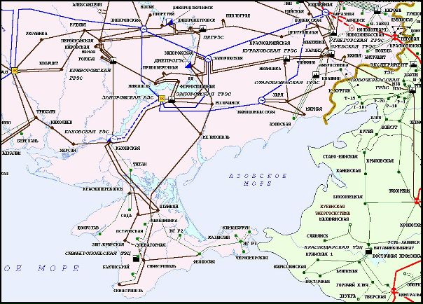 Карта подстанций россии онлайн