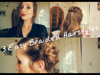 3 Easy and Pretty Braided Hairstyles • Jasminum