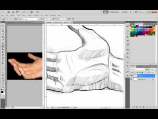 How to Draw Hands loosly from reference\\kjh