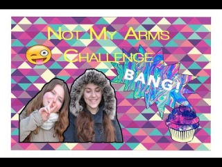 Not My Hands Challenge | Lesya and Nadya