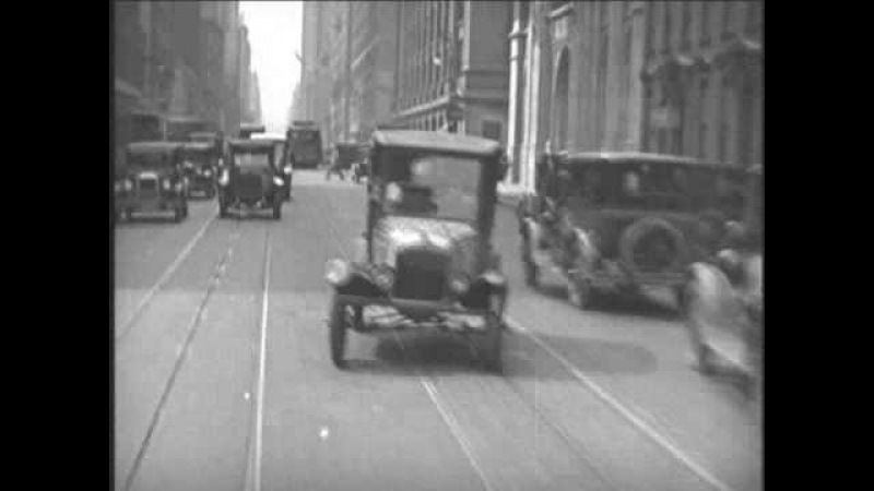 Driving Around New York City - 1928