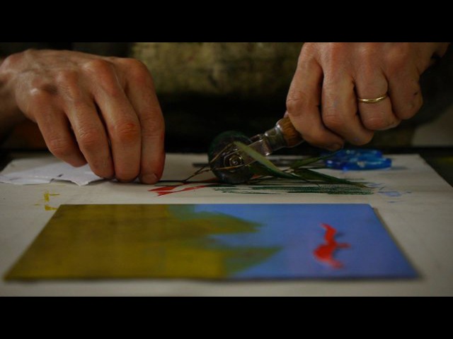 Monoprint with Simon Ripley