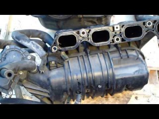 How to disassemble engine VVTi Toyota Part 6/31: Intake manifold