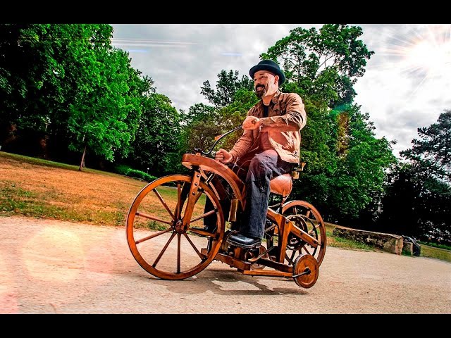 MOTORRAD fährt den Daimler-Reitwagen