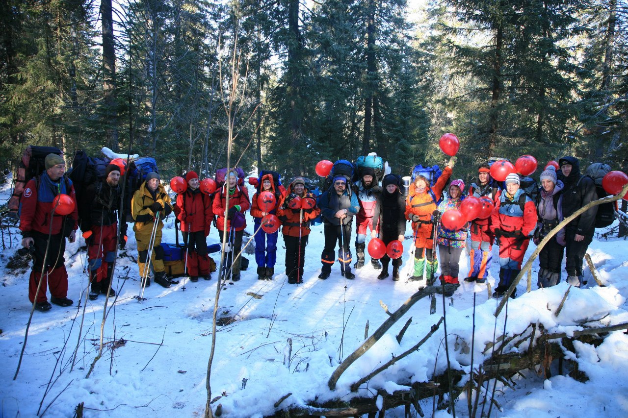 Зимний поход на Таганай ВЕК