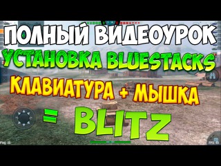 Комфортно играть в BLITZ на ПК * клавиатура + мышь