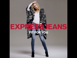 EXPRESS on Instagram: “Fall fashion update: How to wear your #ExpressJeans, starring #KarlieKloss & #ExpressMen. #ponchosarethenewcardigans @karliekloss”
