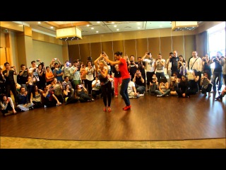 SALSA ON 2 Advanced Partenerwork @ VITO y STEFANIA at Istanbul International Dance Congress