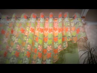 красивые шторы на люверсах и установка их на карниз