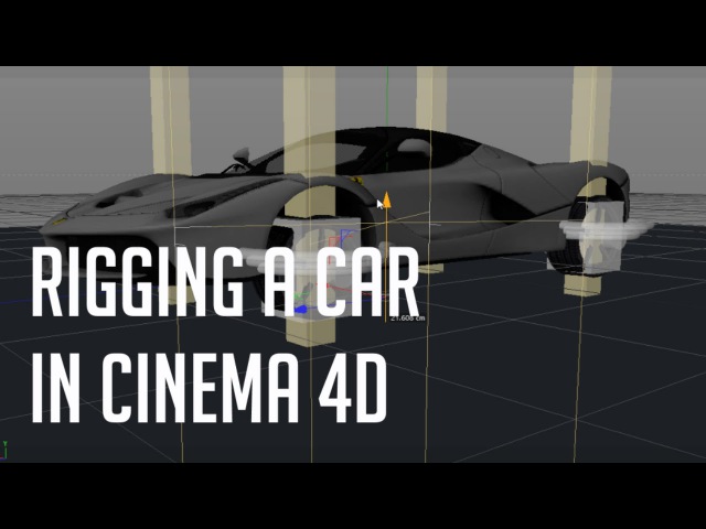Car rigging tutorial Cinema 4D