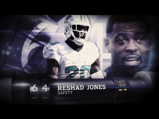 #64 Reshad Jones (S, Dolphins) - Top 100 NFL Players of 2016