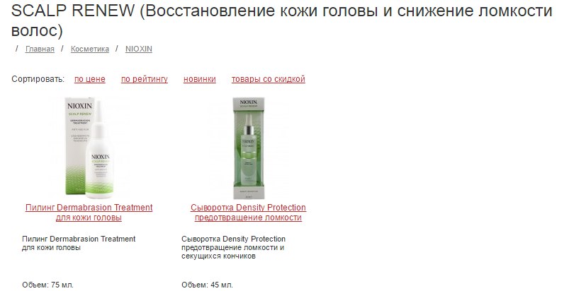 NIOXIN NIOXIN