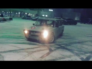Учимся зимнему дрифту на жиге, Пенза в деле!