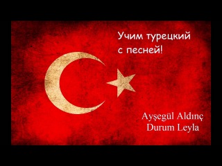 ТУРЕЦКИЙ ЯЗЫК. Песня Durum Leyla с построчнм переводом. Условное наклонение