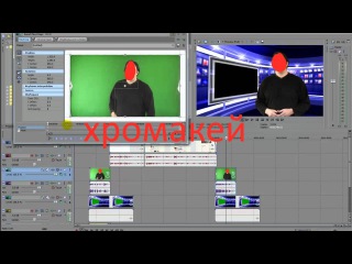 хромакей или как убрать зеленый цвет в сони вегас про