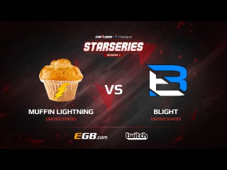 Muffin Lightning vs Blight, map 1 mirage, SL i-League StarSeries Season 3 NA Qualifier