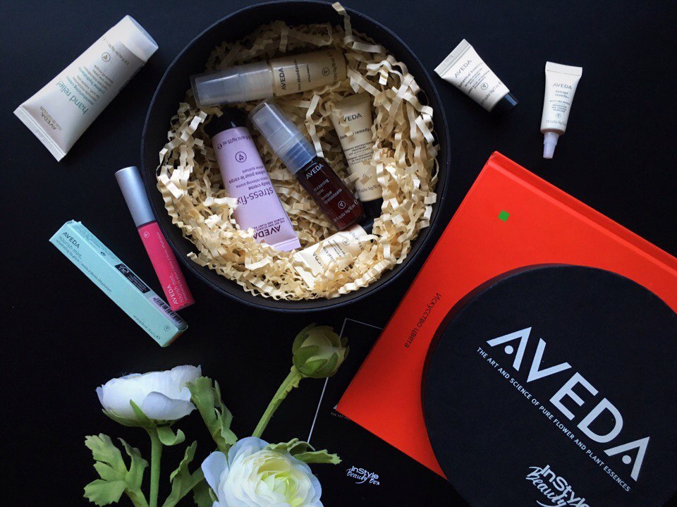 Монобрендовая коробочка AvedaBox от INSTYLE BEAUTY BOX февраль 2017 (фото и обзор)