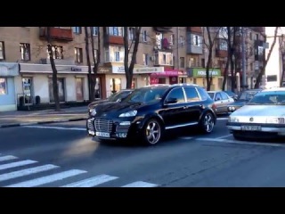 Riding 2007 Porsche Cayenne TechArt Magnum in Kharkiv (Ukraine)