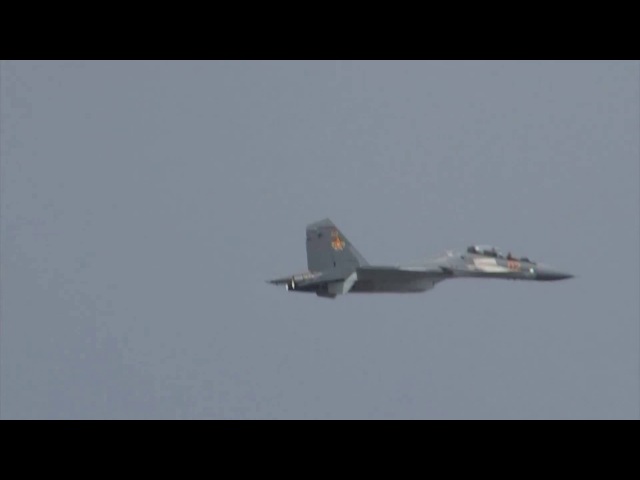 KADEX - 2016, пилотаж на Су-30 СМ