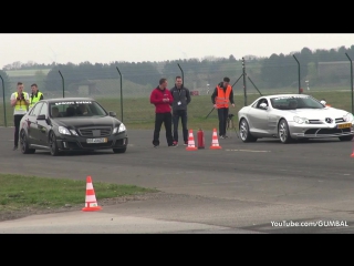 BRABUS E V12 Sedan 800HP - Revs Dragraces!