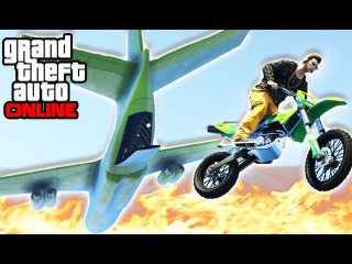 САМЫЕ НЕВОЗМОЖНЫЕ РАМПЫ + CARGO PLANE В GTA 5 ONLINE ( ГОНКИ + УГАР )