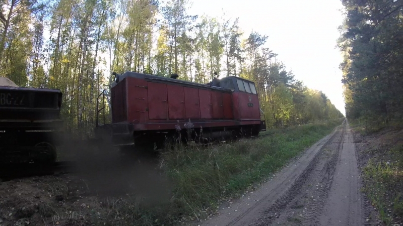 ТУ7А-3215 на УЖД КСМ-2 (Тверь)
