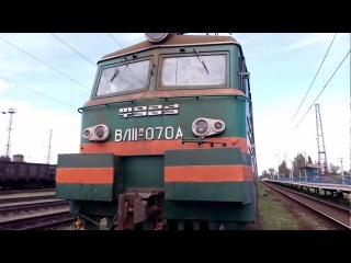 Грузовой электровоз ВЛ11м-070 (ТЧ-2 Кривой Рог) УЗ