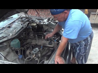 AUDI 100 , Объем 2л Карбюратор 21073 .Ремонт после ремонта