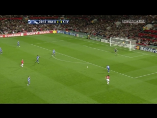 156 CL-2007/2008 Manchester United - Dinamo Kiev 4:0 (07.11.2007) 1H