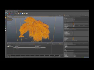 Clarisse 3.0 Improved Fur Interpolate Object