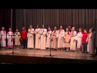 Ансамбль Горница. Центральная детская музыкальная школа Саратов Консерватория Театральный зал