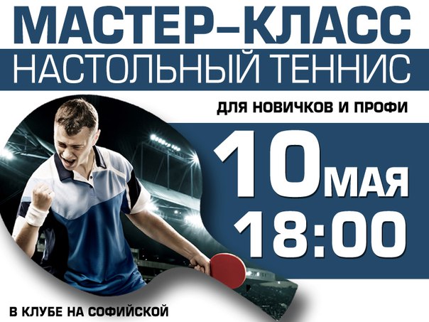 Любите настольный теннис