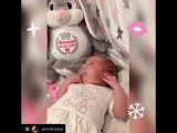 Какие же сладкие 😚 сладкие ваши малыши😍😍😍малышка Моника еще не отметила свой первый месяц,а именной зайка 🐰 у нее уже есть...вме